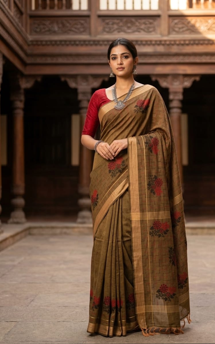 PREMIUM COTTON SAREE