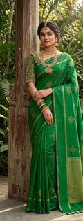 HALF MIX SILK SAREE