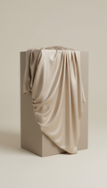 Champagne Silk Fluid Dress